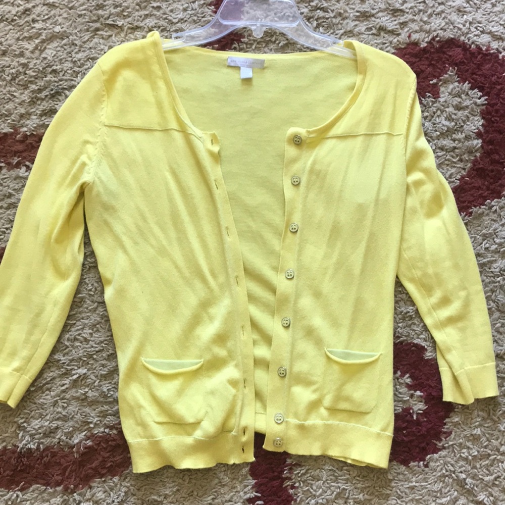 Yellow Cardigan